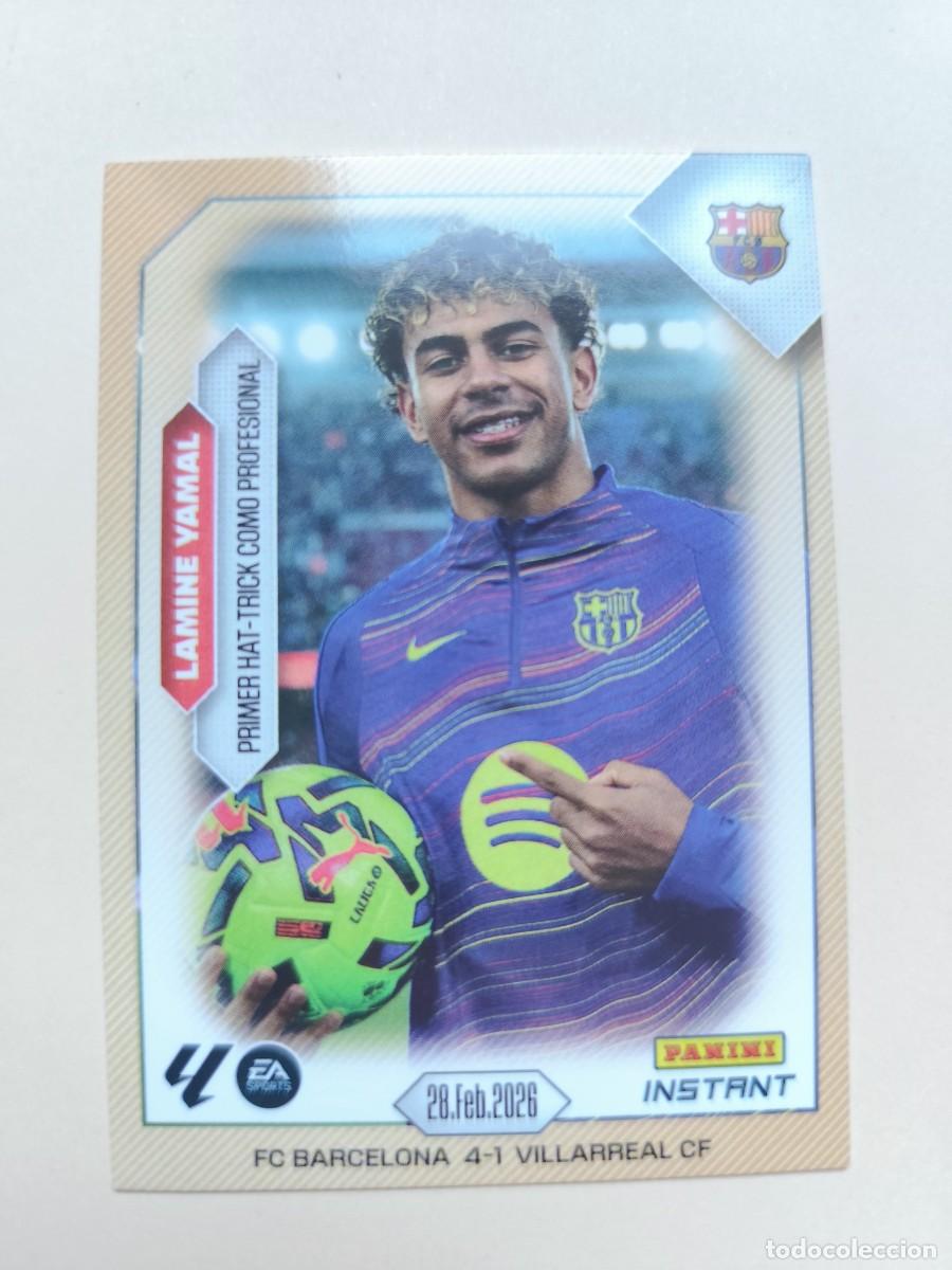 Trading Cards: Panini Instant LaLiga 2025/26. Lamine Yamal - Barcelona (primer hat trick como profesional)