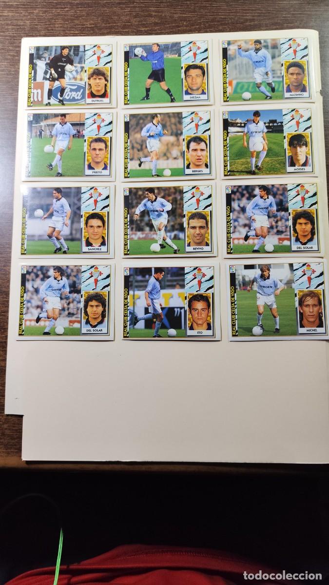 Trading Cards: Liga Este 1997/98. Celta. Lote de 12 cromos nuevos sin pegar