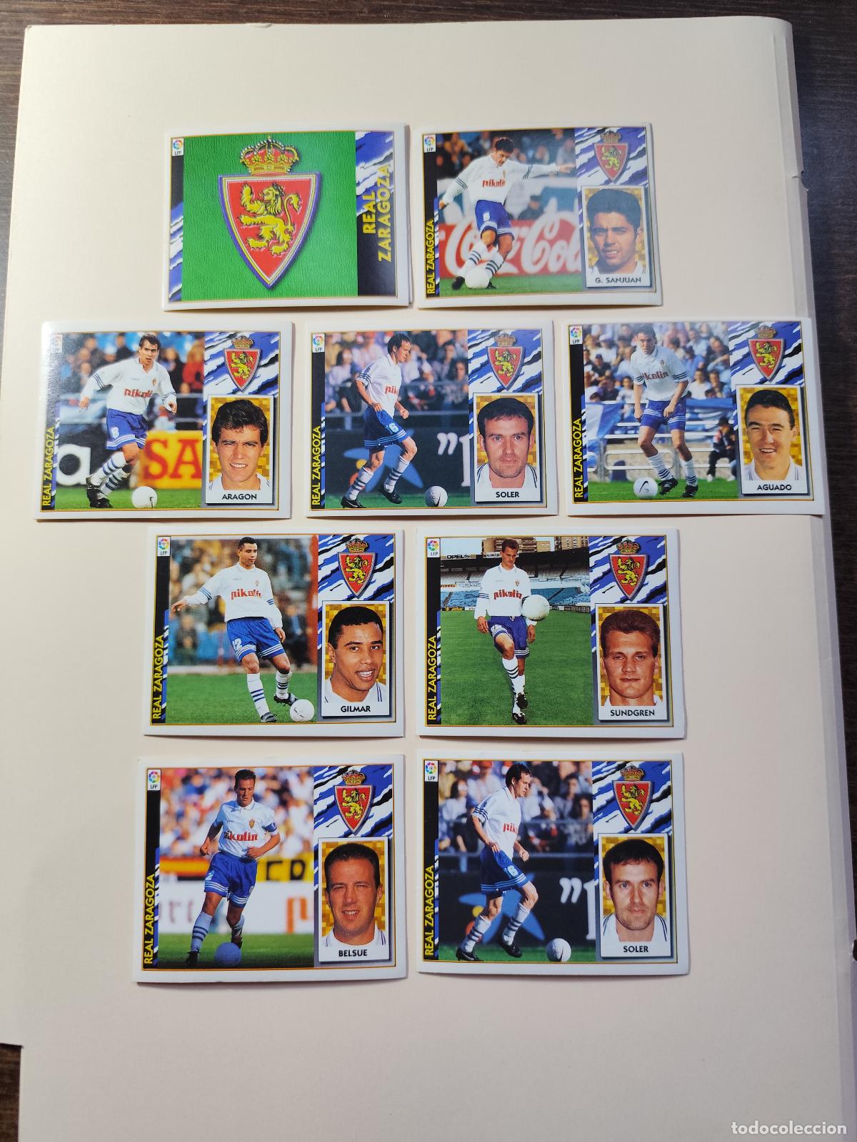 Trading Cards: Liga Este 1997/98. Valladolid. Lote de 15 cromos nuevos sin pegar