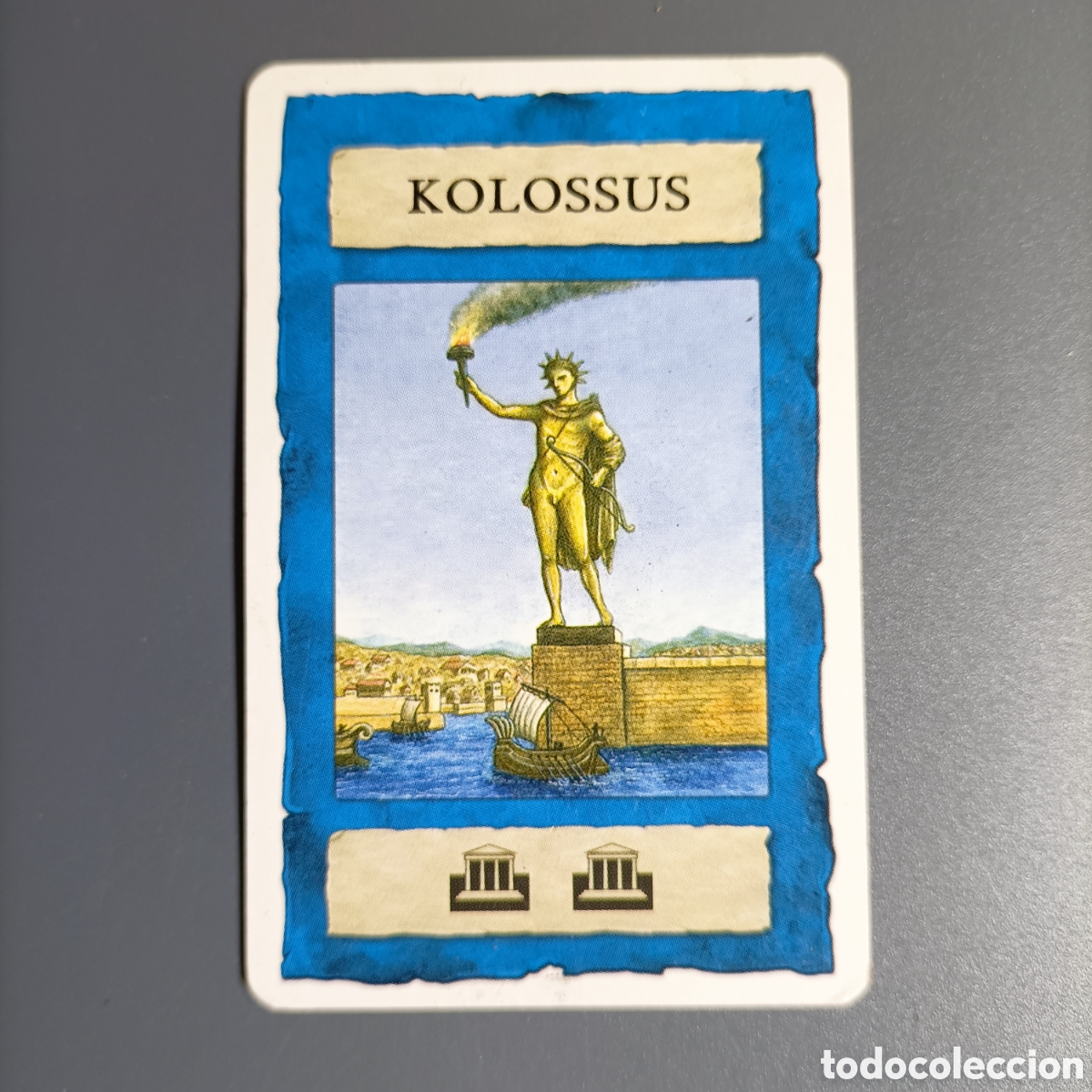 Trading Cards: expansi&oacute;n Ciudades y Caballeros del juego de mesa Catan. KOLOSSUS