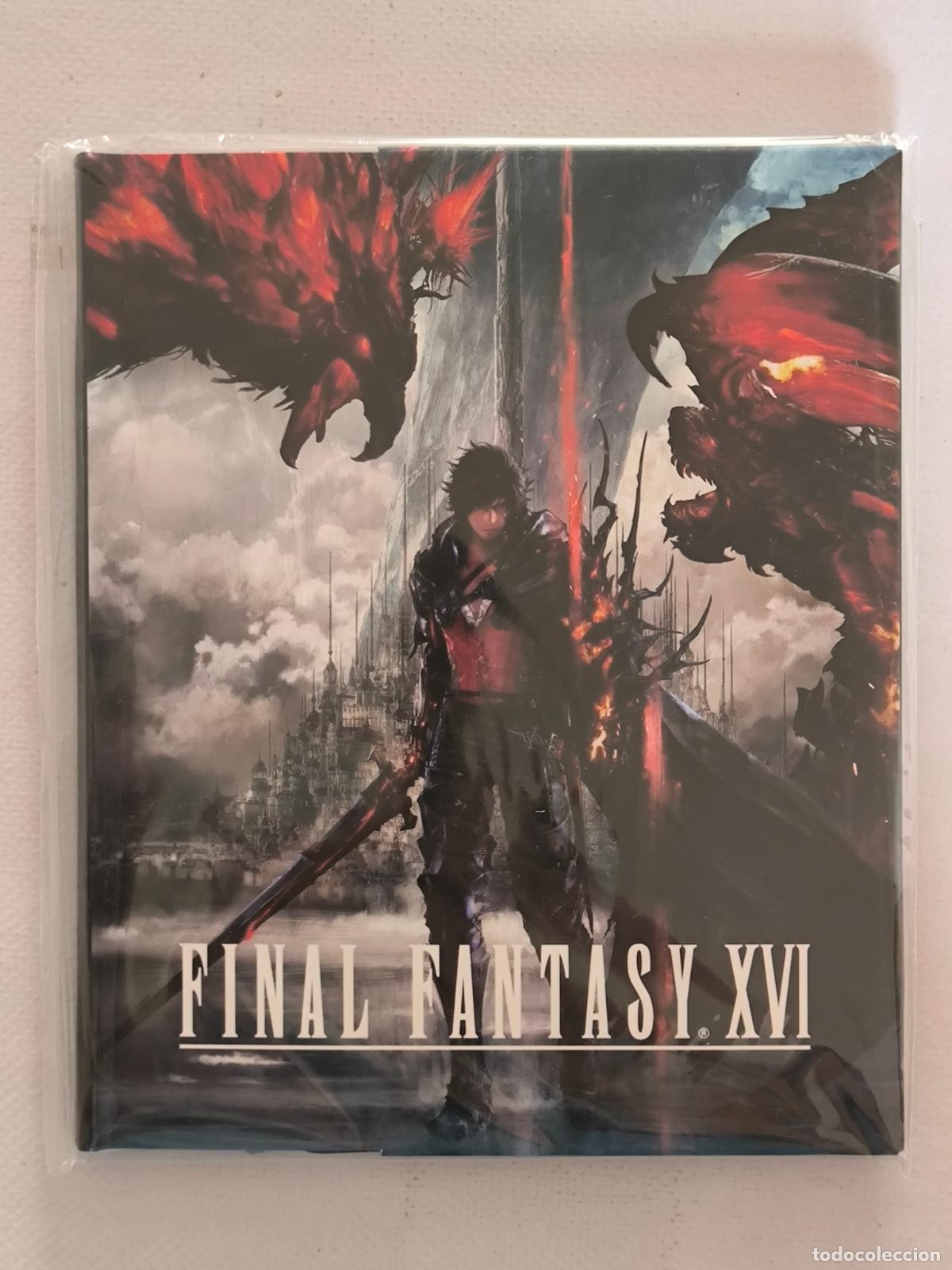 Trading Cards: SET POSTALES FINAL FANTASY XVI - INCLUYE POSTER - FF - SQUARE ENIX - NUEVO, PRECINTADO (9S)