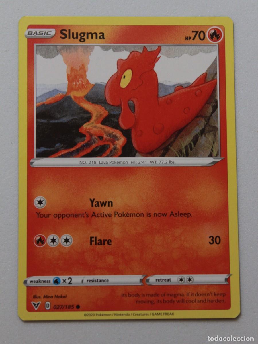 Sammelkarten: Pok&eacute;mon TCG Slugma 027/185 Vivid Voltage EN
