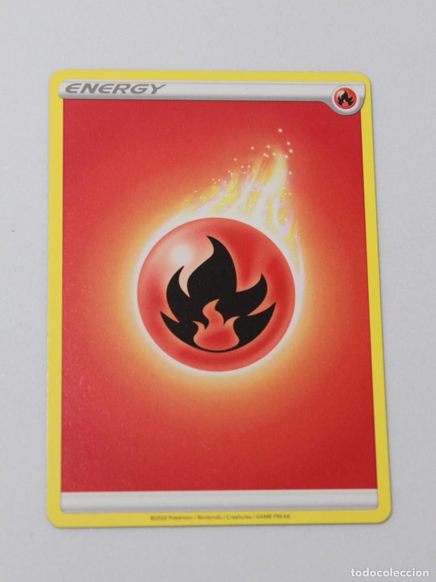 Trading Cards: Pok&eacute;mon TCG Energ&iacute;a Fuego Sword & Shield EN