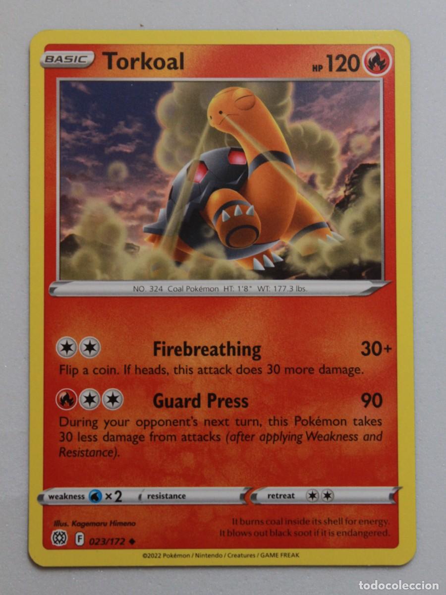 Trading Cards: Pok&eacute;mon TCG Torkoal 023/172 Brilliant Stars EN