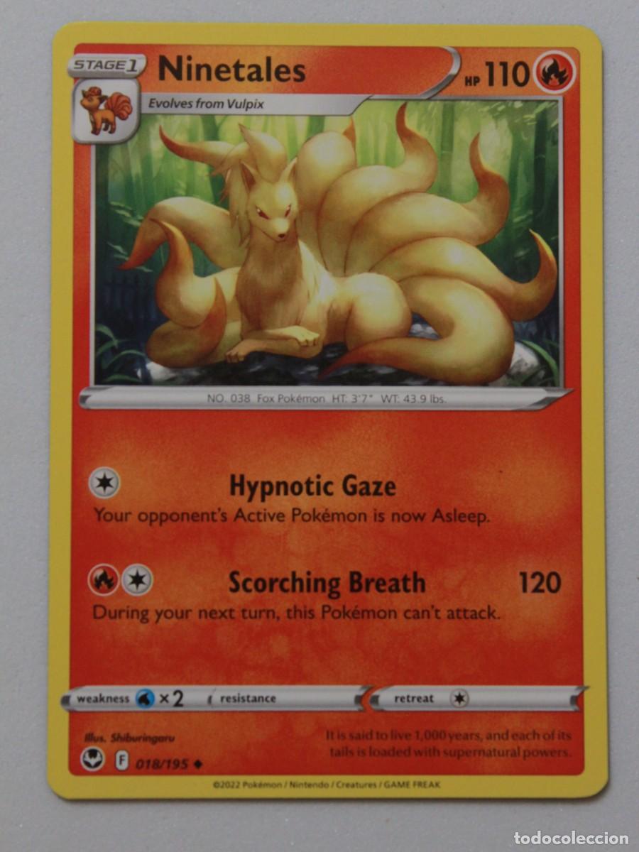 Trading Cards: Pok&eacute;mon TCG Ninetales 018/195 Silver Tempest EN