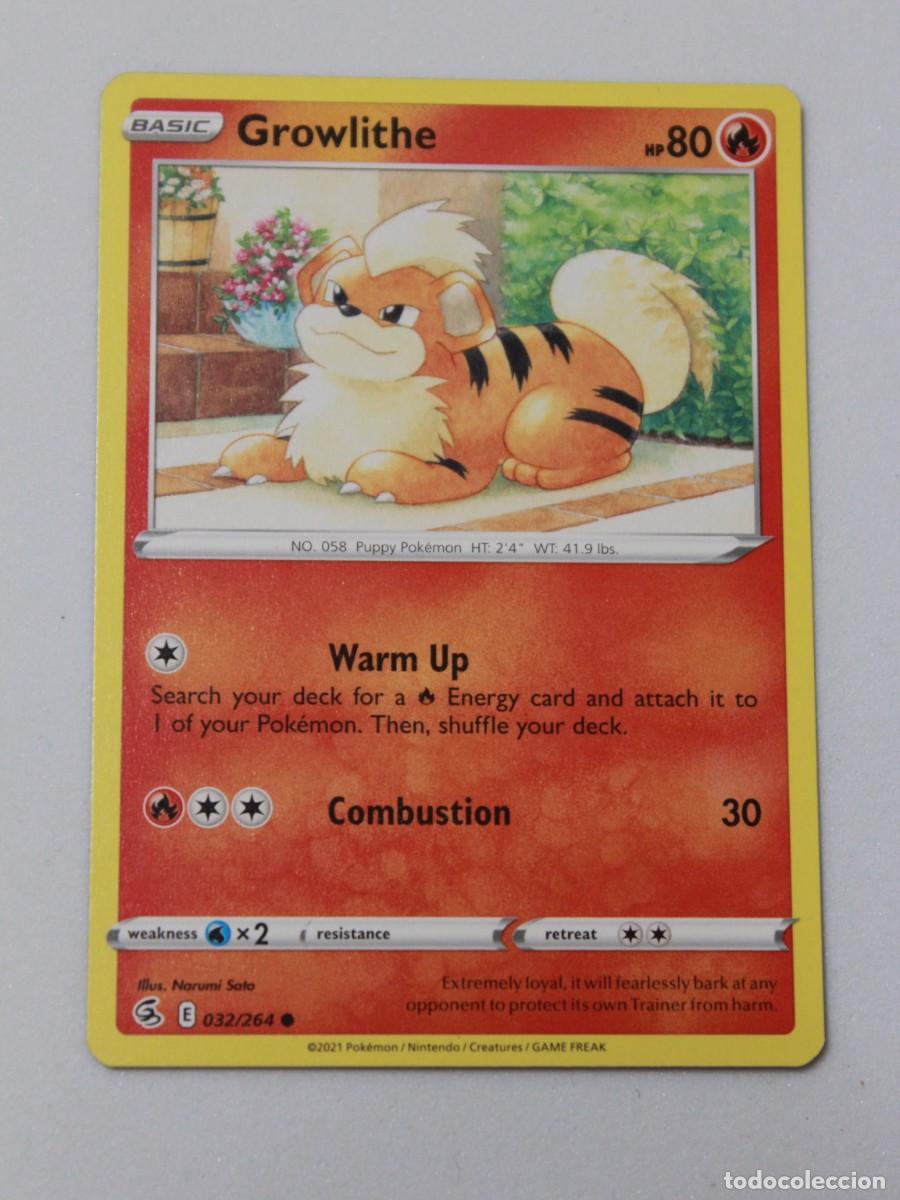 Trading Cards: Pok&eacute;mon TCG Growlithe 032/264 Fusion Strike EN