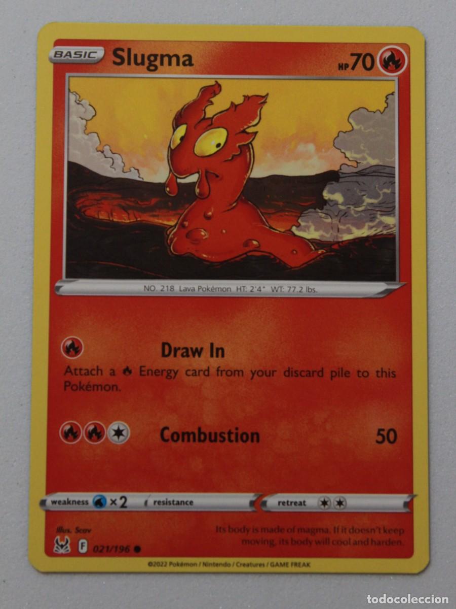 Trading Cards: Pok&eacute;mon TCG Slugma 021/196 Lost Origin EN