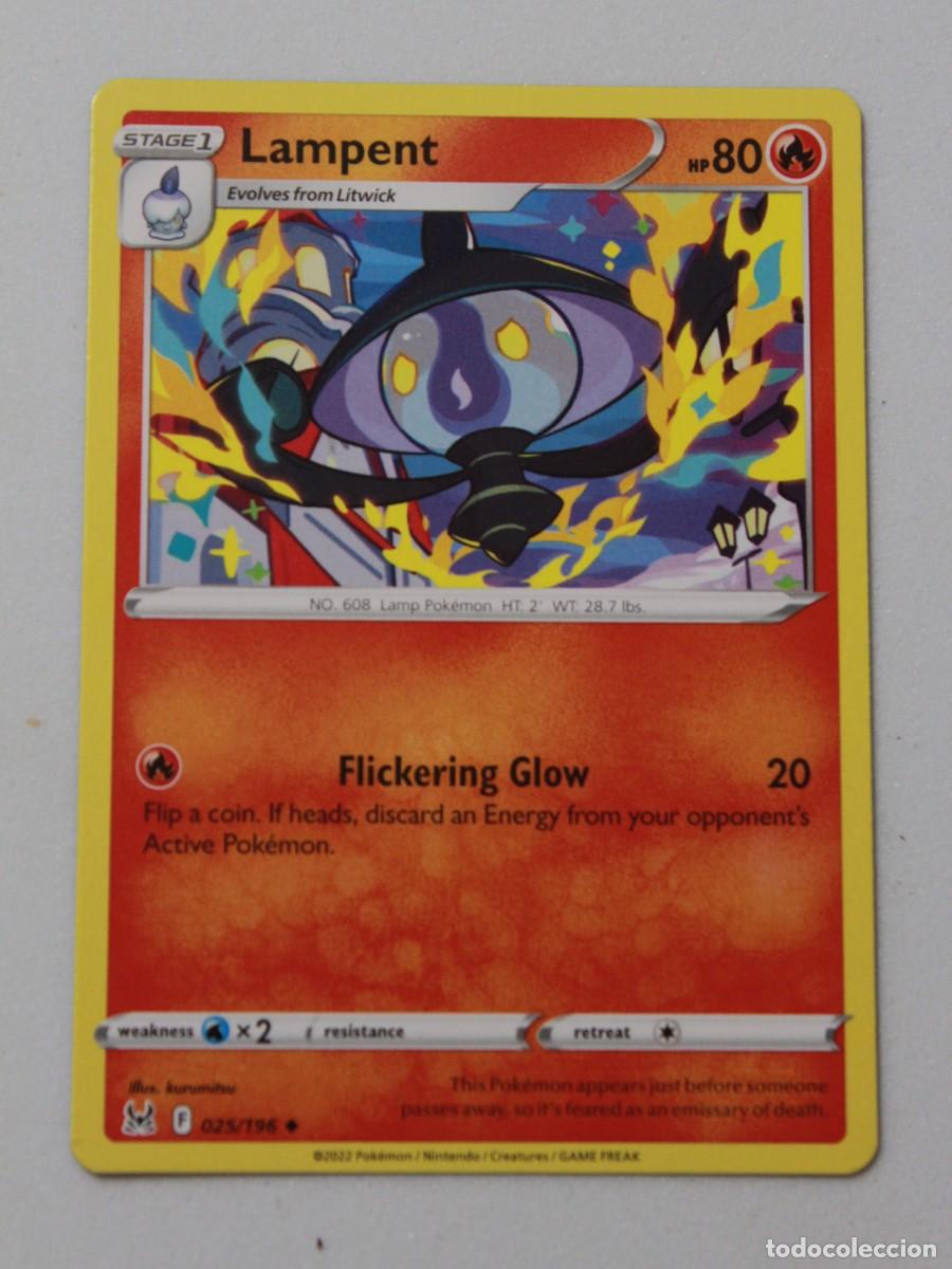 Trading Cards: Pok&eacute;mon TCG Lampent 025/196 Lost Origin EN