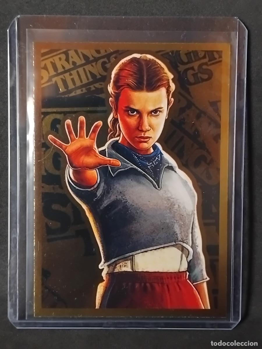 Trading Cards: ONCE EDICI&Oacute;N LIMITADA CARTAS PANINI CARDS STRANGER THINGS 2026 NETFLIX - ELEVEN LIMITED EDITION CARD