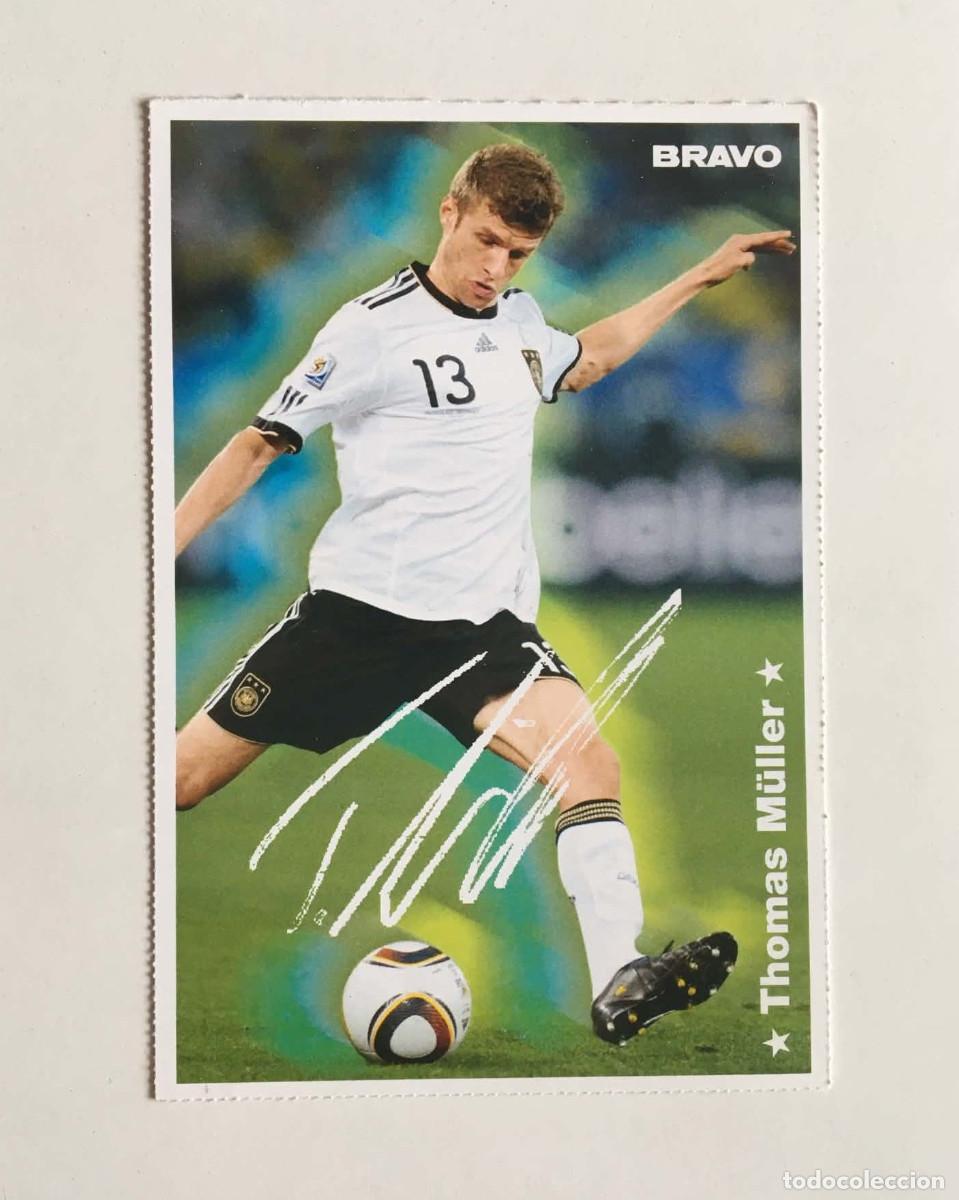 Trading Cards: Thomas M&uuml;ller / Zac Efron Double Sided Collectible Card Bravo Magazine Germany 2010
