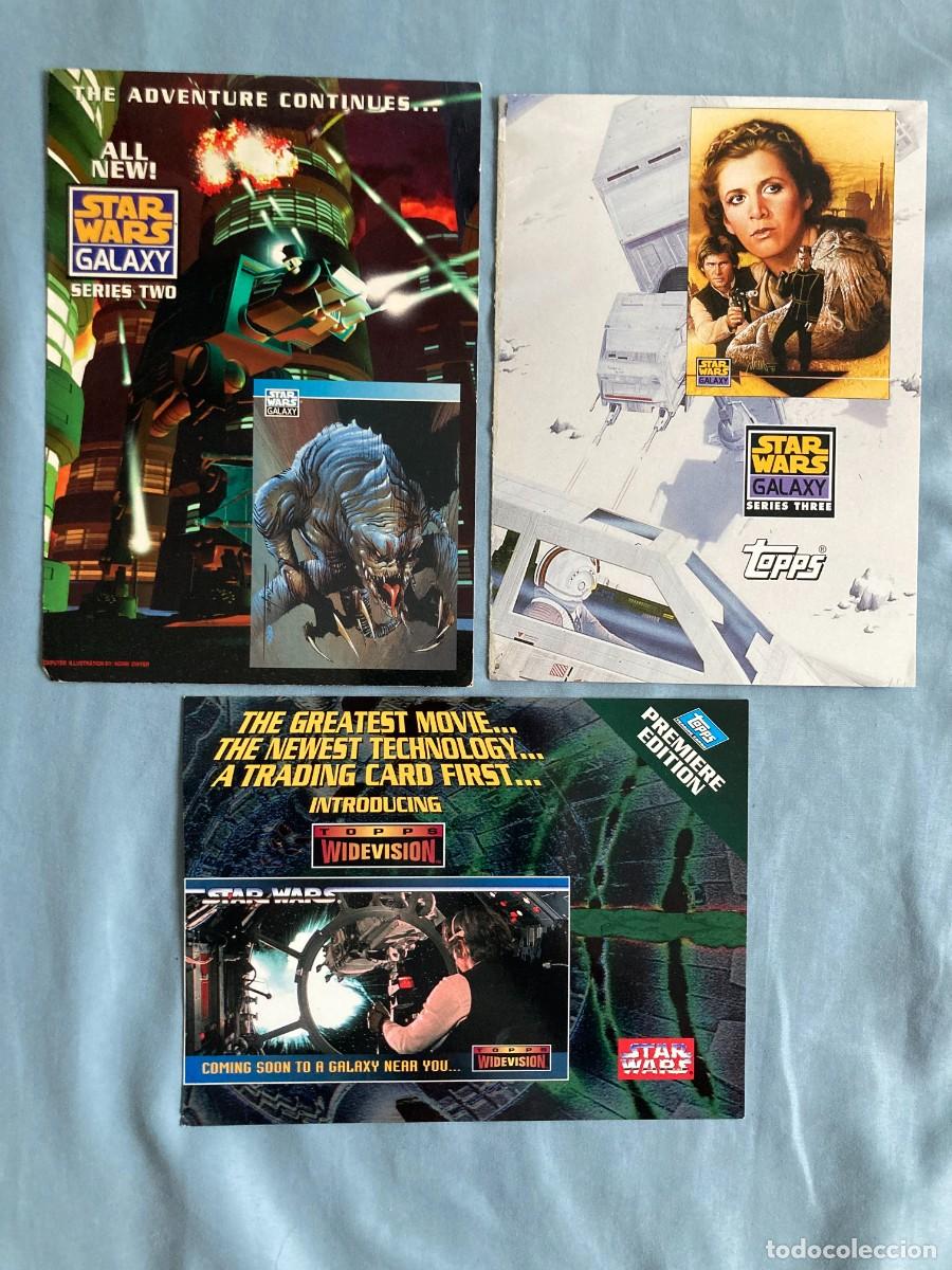 Trading Cards: STAR WARS - LOTE DE PROMO TRADING CARDS Y PASES EVENTO