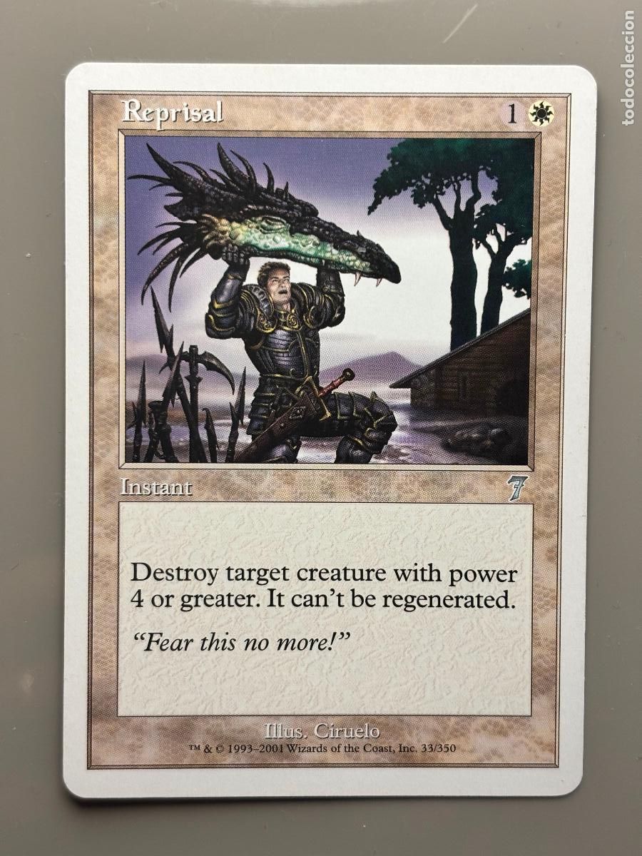 Trading Cards: MAGIC THE GATHERING - REPRISAL ( SEVENTH EDITION )