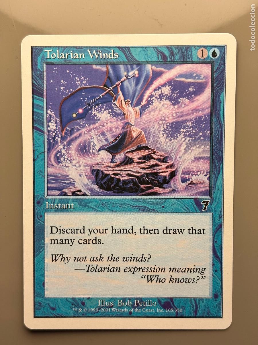 Trading Cards: MAGIC THE GATHERING - TOLARIAN WINDS ( SEVENTH EDITION )