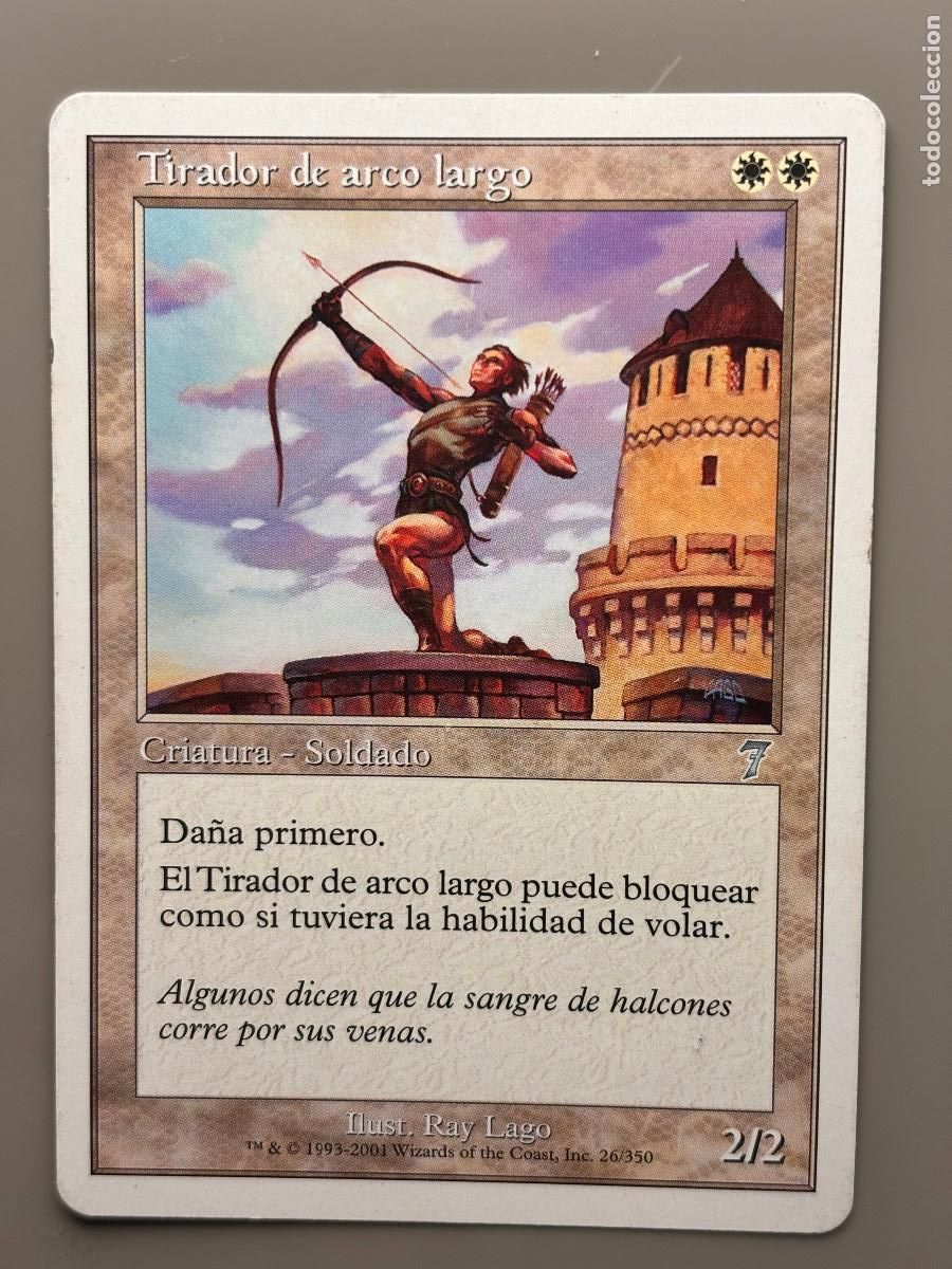 Trading Cards: MAGIC THE GATHERING - TIRADOR DE ARCO LARGO ( S&Eacute;PTIMA EDICI&Oacute;N )