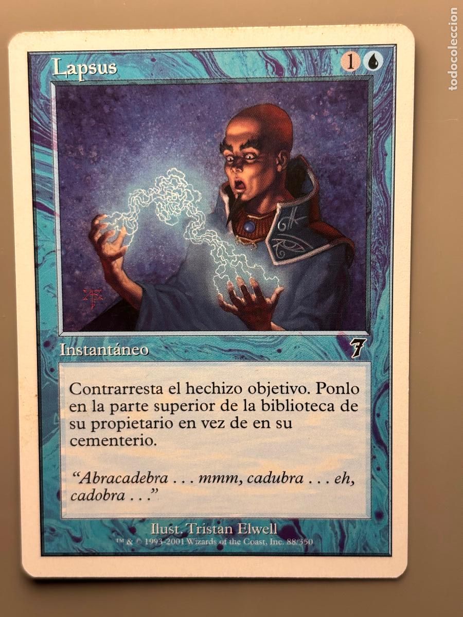 Trading Cards: MAGIC THE GATHERING - LAPSUS ( S&Eacute;PTIMA EDICI&Oacute;N )