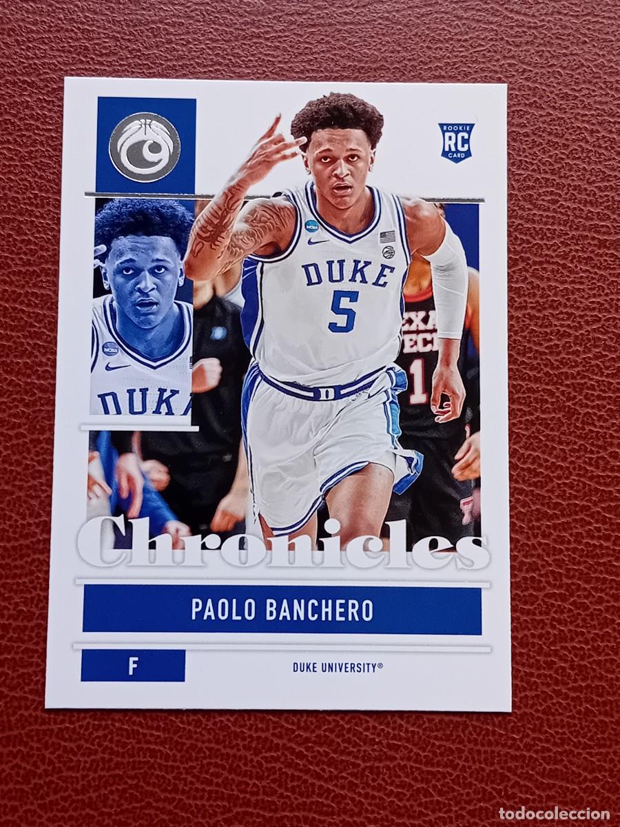 Trading Cards: Rookie Card 2 Paolo Banchero Chronicles Draft Picks 2021