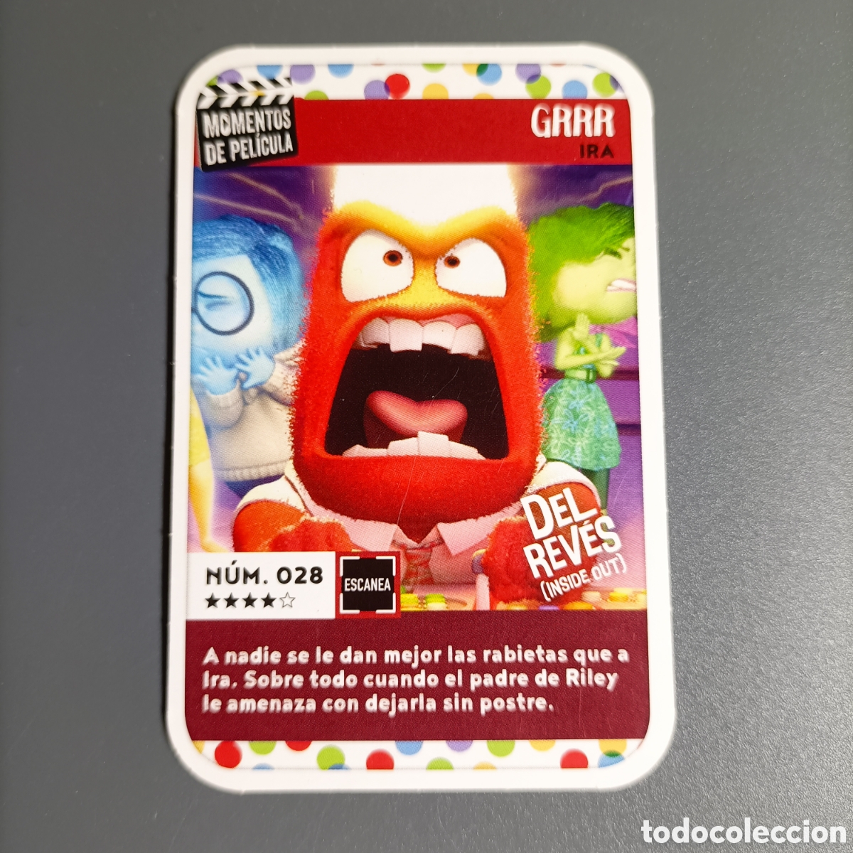 Trading Cards: CARTA COLECCIONABLE 2019. MOMENTOS DE PELICULA №028 GRRR
