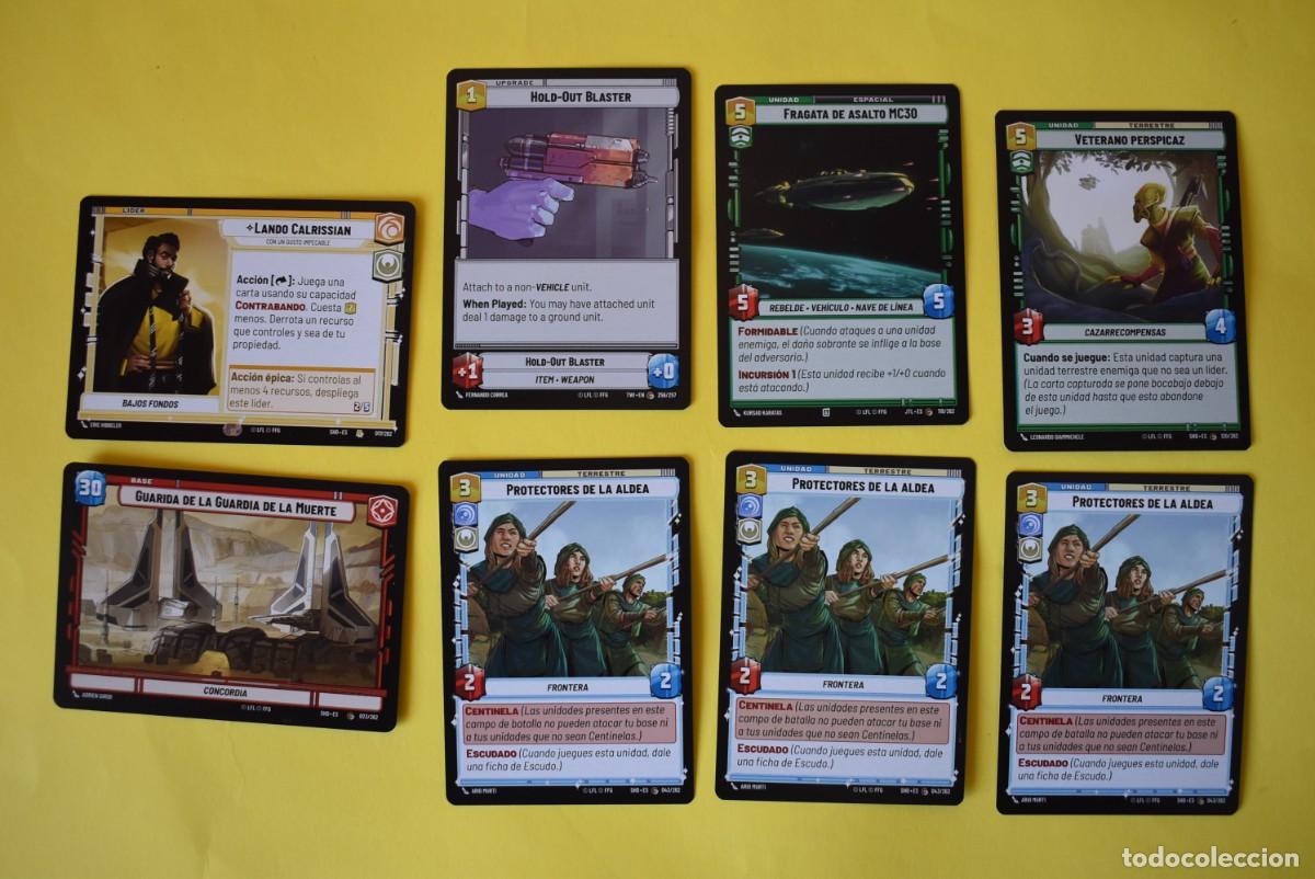 Trading Cards: Lote 8 cartas Star Wars. Tradding Cards. En buen estado. Originales
