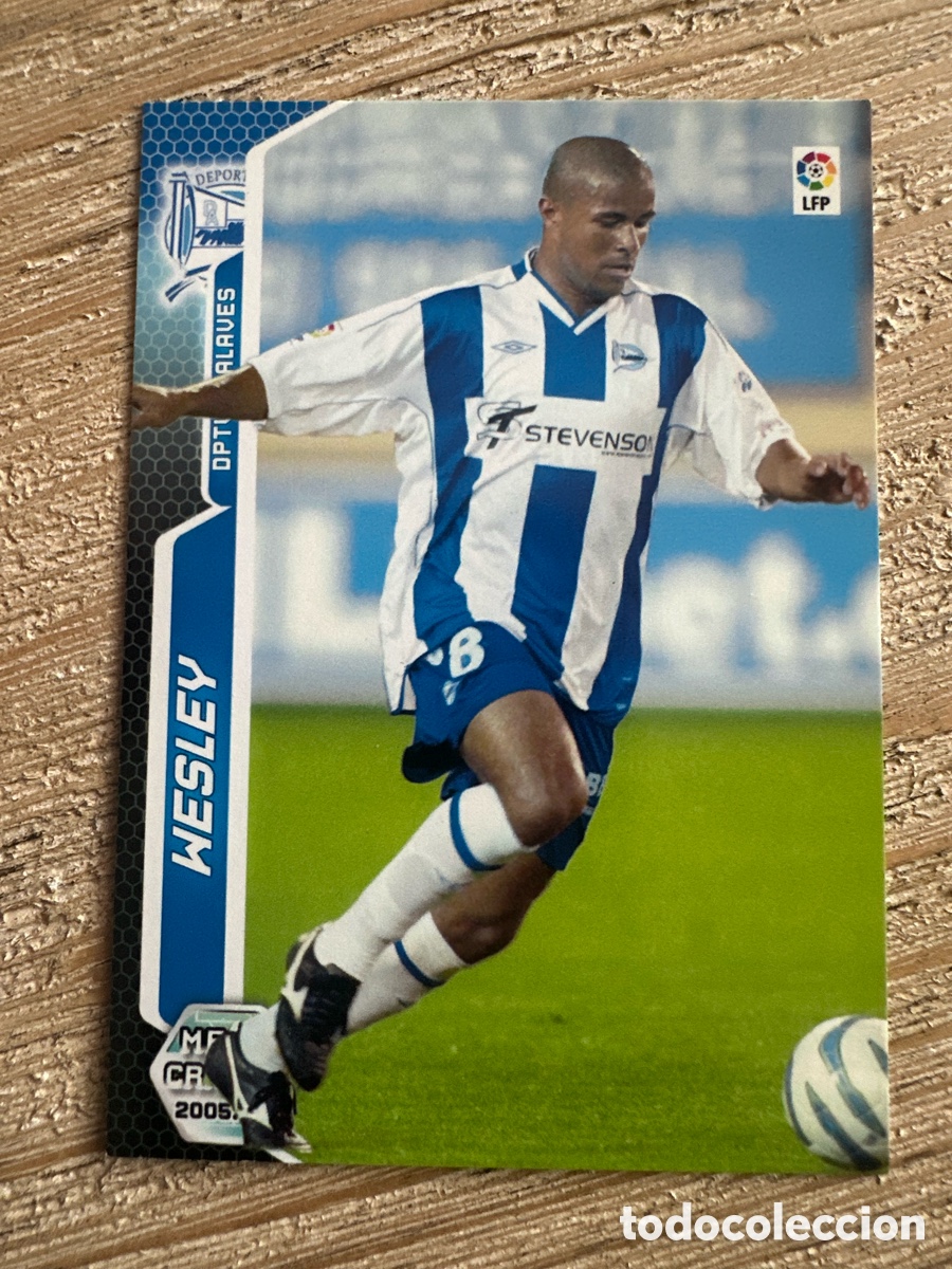 Trading Cards: WESLEY ALAVES 10 BIS MEGACRACKS 2005-2006 05-06 PANINI
