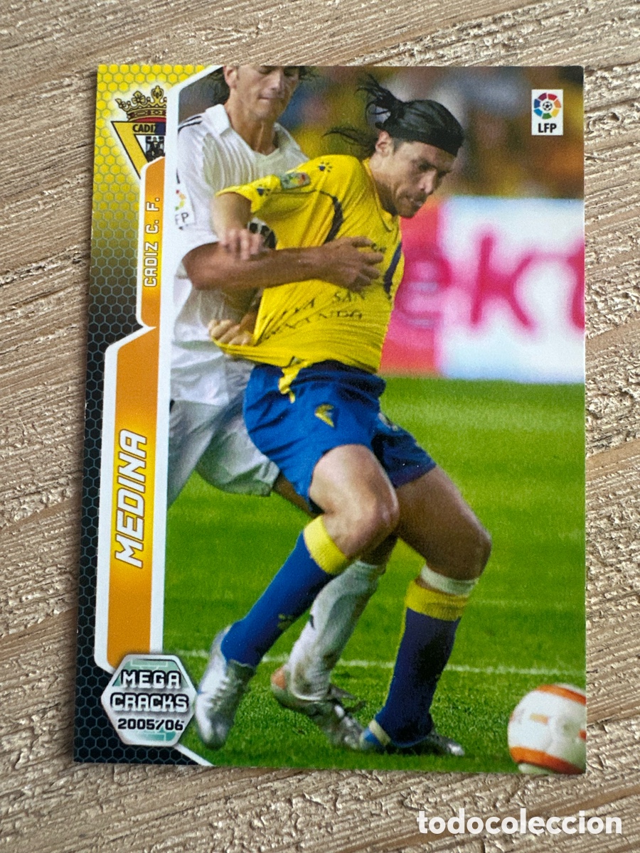Trading Cards: MEDINA CADIZ 101 BIS MEGACRACKS 2005-2006 05-06 PANINI