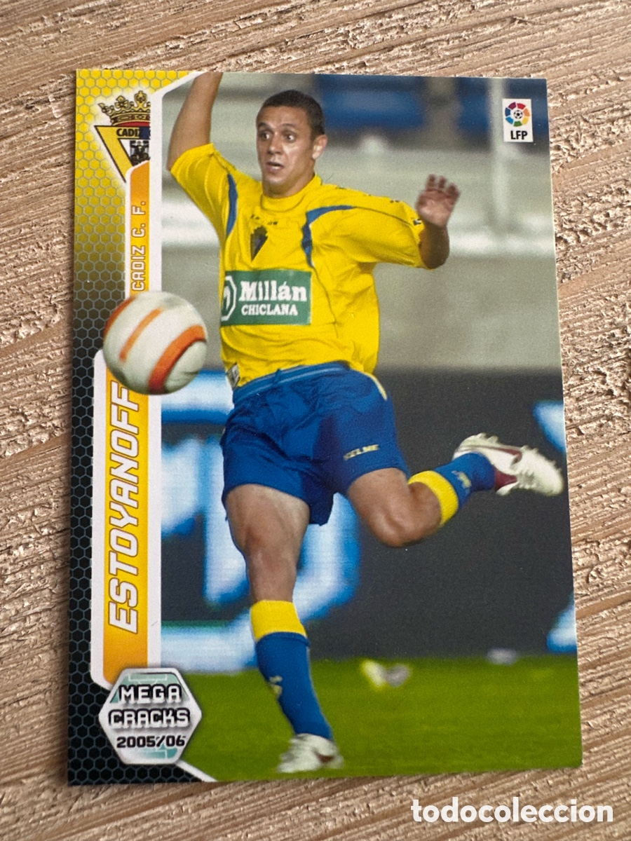 Trading Cards: ESTOYANOFF CADIZ 472 NUEVO FICHAJE MEGACRACKS 2005-2006 05-06 PANINI