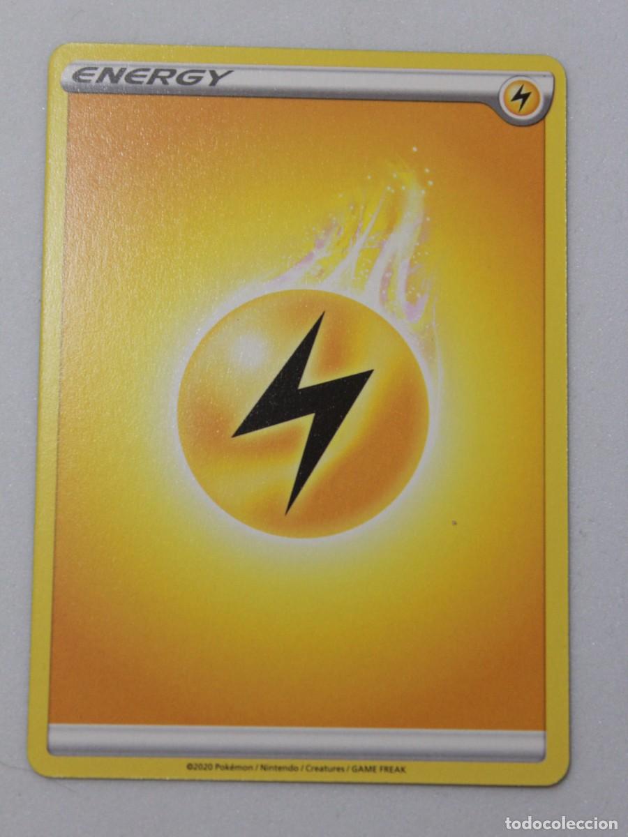 Trading Cards: Carta Pok&eacute;mon Energ&iacute;a El&eacute;ctrica b&aacute;sica a&ntilde;o