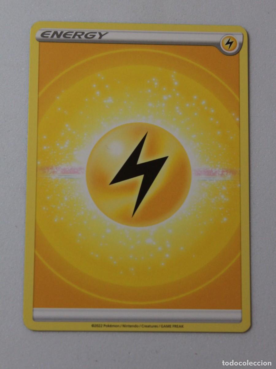 Trading Cards: Carta Energ&iacute;a El&eacute;ctrica Pok&eacute;mon a&ntilde;o