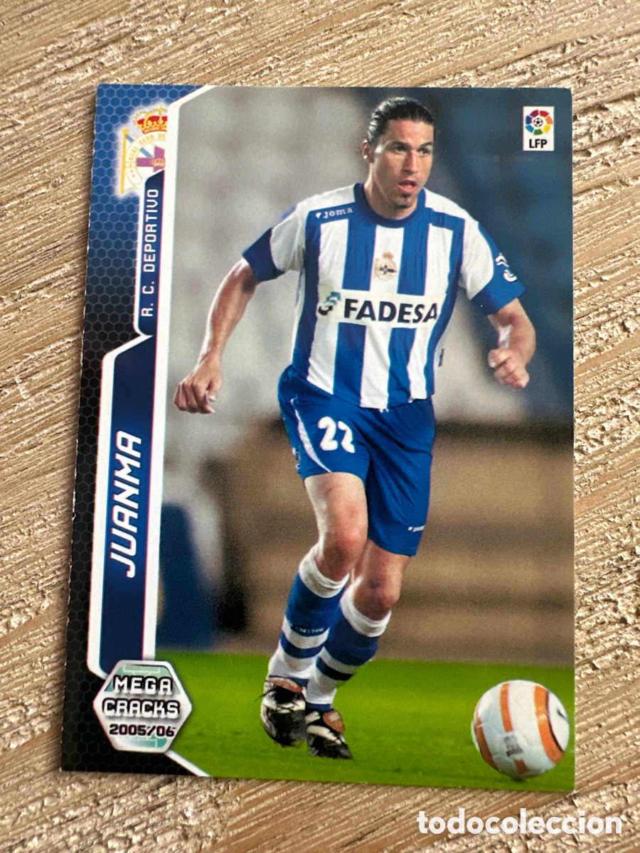 Trading Cards: JUANMA DEPORTIVO DE LA CORU&Ntilde;A 133 BIS MEGACRACKS 2005-2006 05-06 PANINI