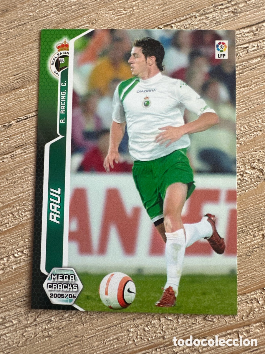 Trading Cards: RAUL RACING DE SANTANDER 265 BIS MEGACRACKS 2005-2006 05-06 PANINI