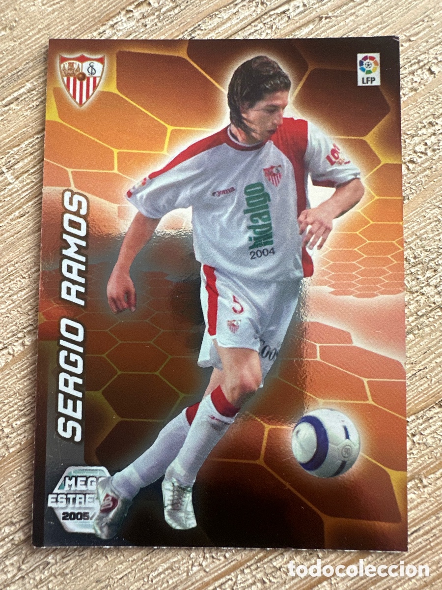 Trading Cards: SERGIO RAMOS SEVILLA MEGA ESTRELLAS 364 MEGACRACKS 2005-2006 05-06 PANINI