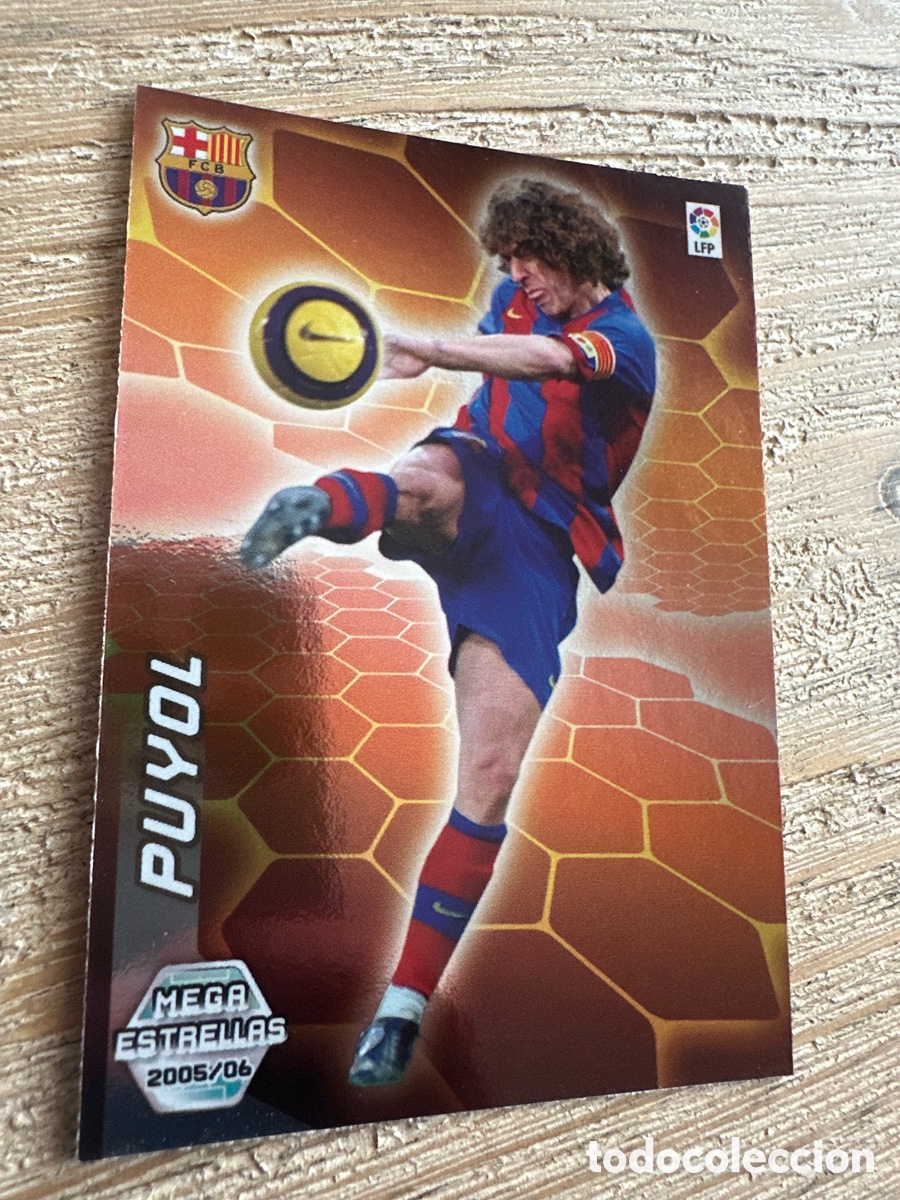 Trading Cards: PUYOL FC BARCELONA MEGA ESTRELLAS 366 MEGACRACKS 2005-2006 05-06 PANINI