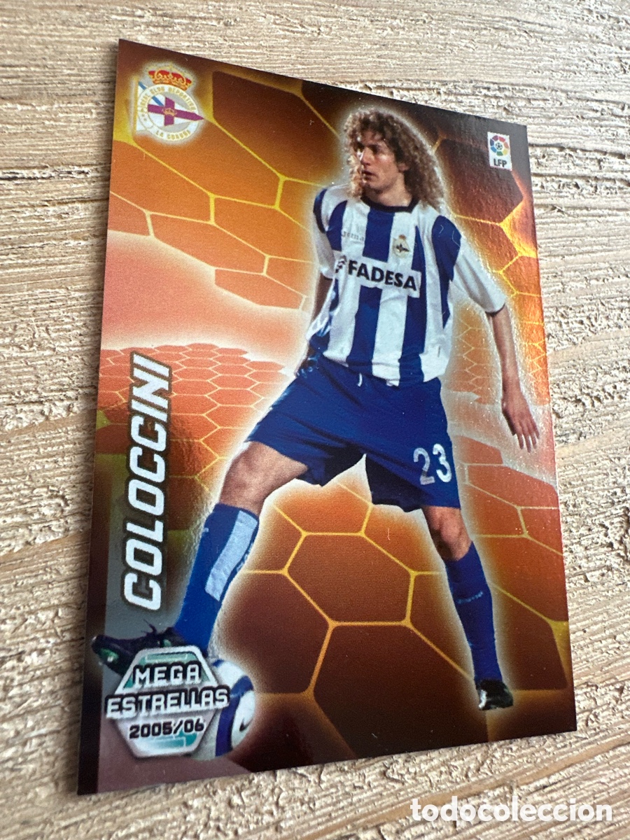 Trading Cards: COLOCCINI DEPORTIVO DE LA CORU&Ntilde;A MEGA ESTRELLAS 372 MEGACRACKS 2005-2006 05-06 PANINI