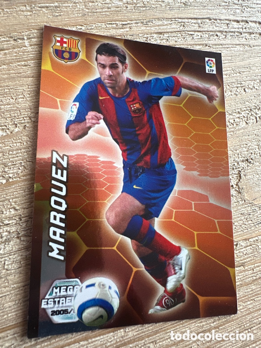 Trading Cards: MARQUEZ FC BARCELONA MEGA ESTRELLAS 373 MEGACRACKS 2005-2006 05-06 PANINI