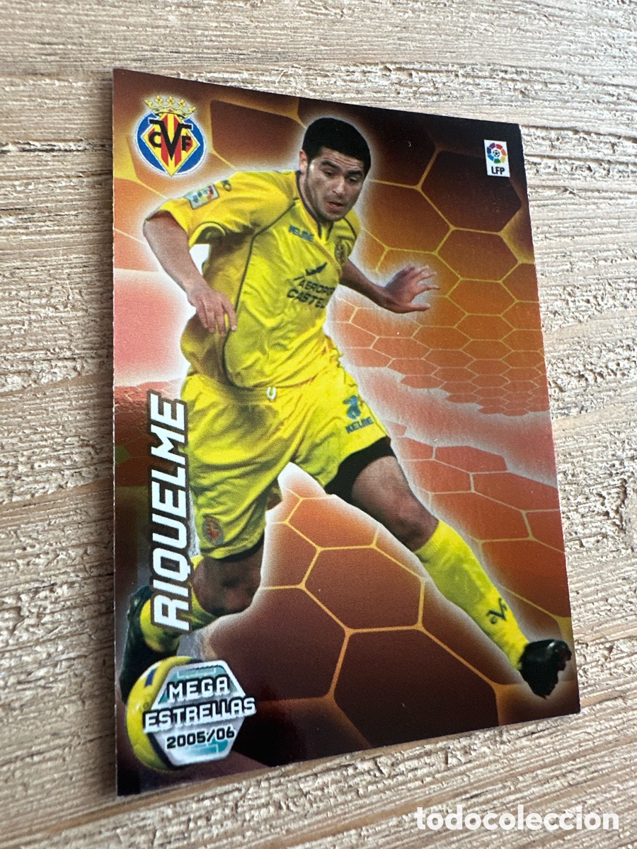 Trading Cards: RIQUELME VILLARREAL MEGA ESTRELLAS 384 MEGACRACKS 2005-2006 05-06 PANINI