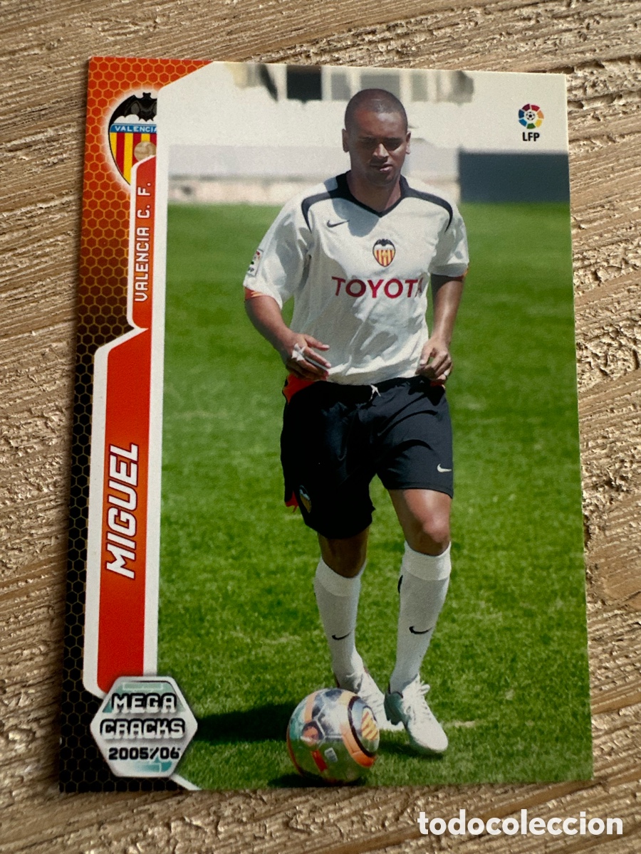 Trading Cards: MIGUEL VALENCIA 481 NUEVO FICHAJE MEGACRACKS 2005-2006 05-06 PANINI