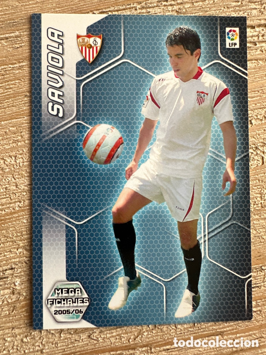 Trading Cards: SAVIOLA SEVILLA 501 MEGA FICHAJES MEGACRACKS 2005-2006 05-06 PANINI