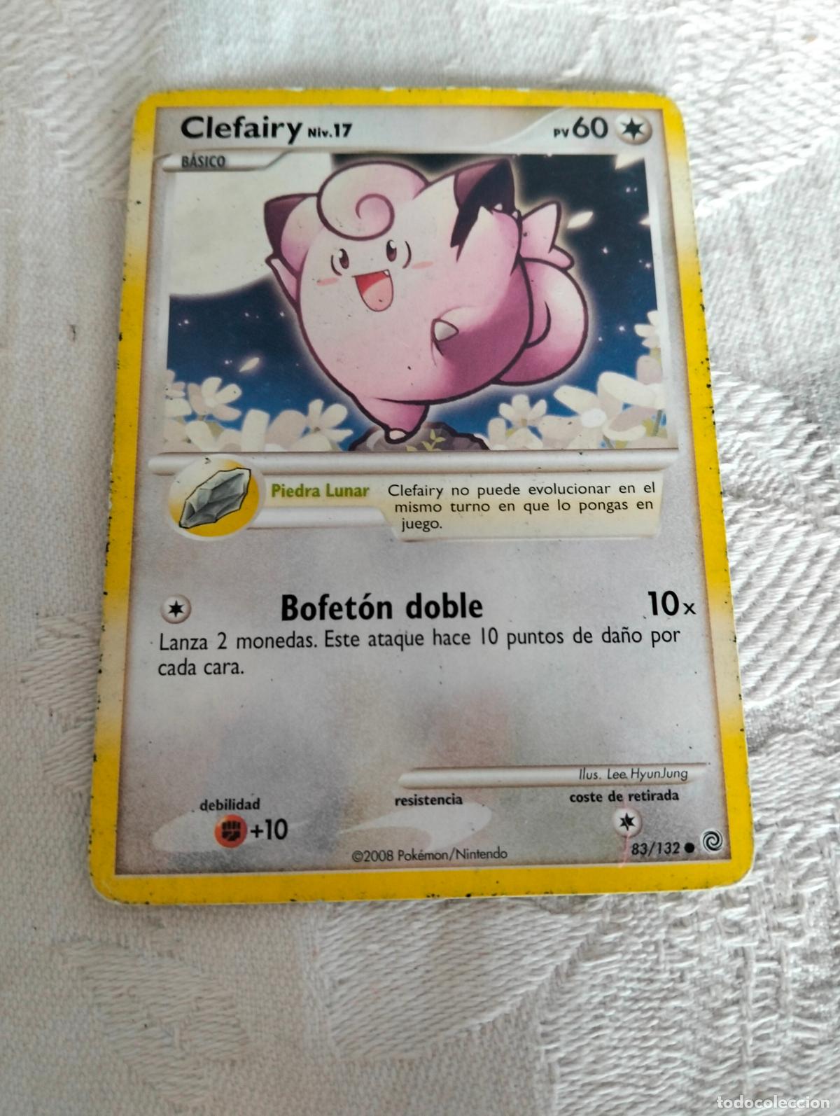 Trading Cards: Clefairy niv.17 83/132 2008 sw 83 carta pokemon espa&ntilde;ol