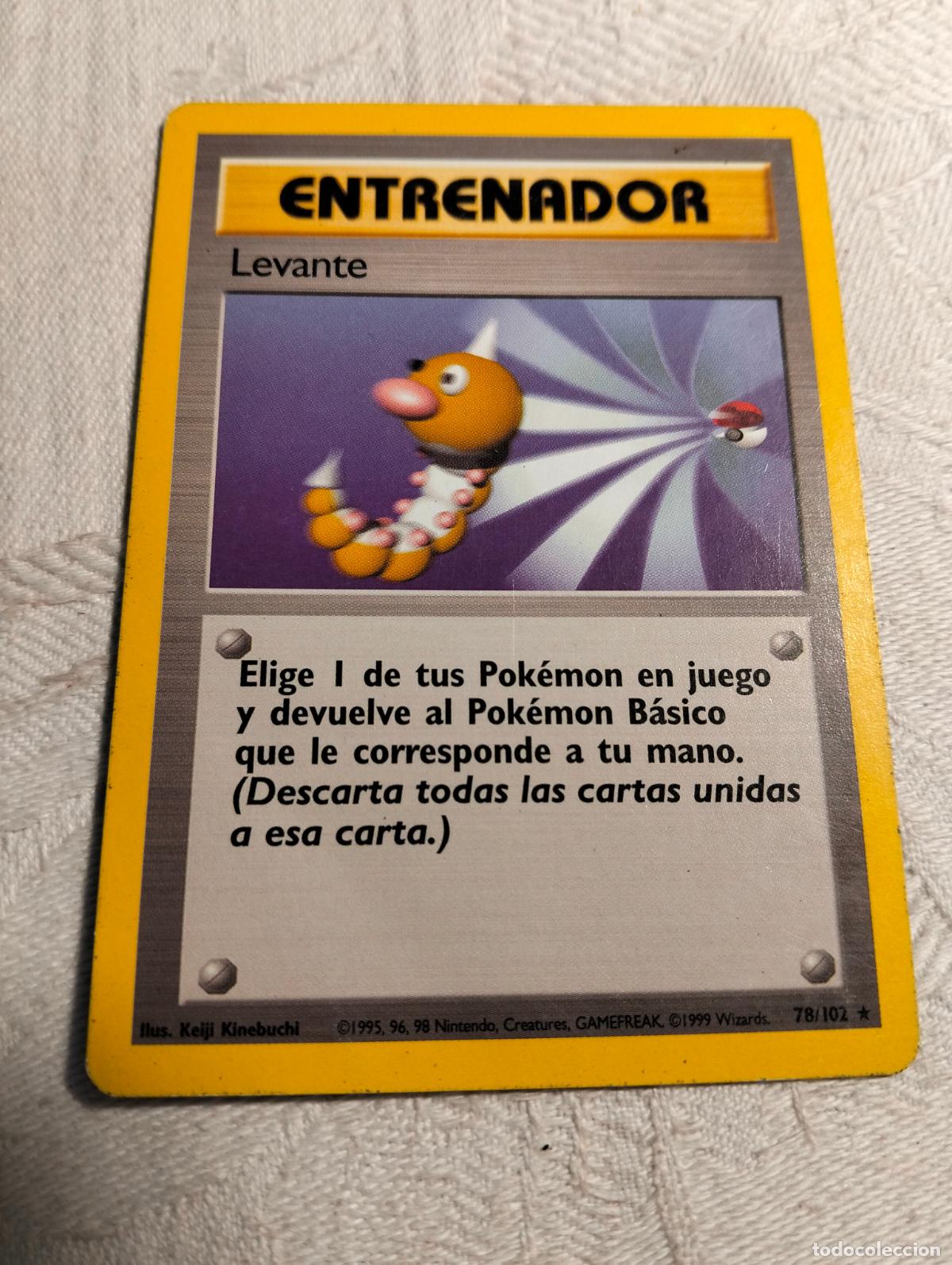 Trading Cards: Levante 78/102 78 bs 1999 base set carta pokemon espa&ntilde;ol