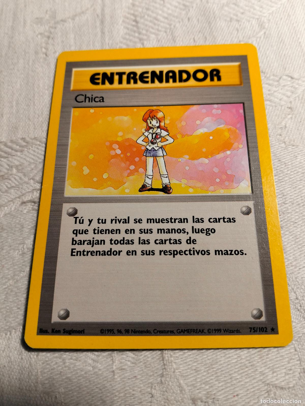 Trading Cards: Chica 75/102 75 bs 1999 base set carta pokemon espa&ntilde;ol