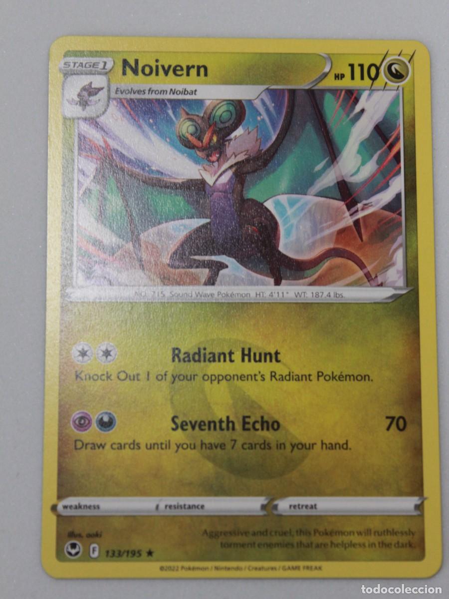 Trading Cards: Carta Pok&eacute;mon Noivern Reverse Holo 133/195 Silver Tempest a&ntilde;o