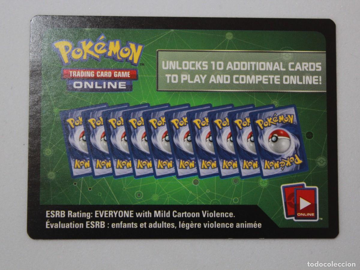 Trading Cards: Carta c&oacute;digo Pok&eacute;mon TCG Online 10 additional cards