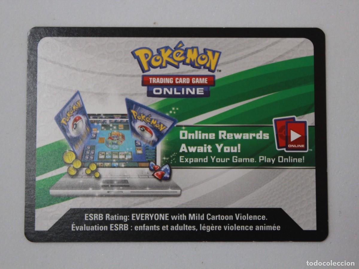 Trading Cards: Carta c&oacute;digo Pok&eacute;mon TCG Online Rewards Await You