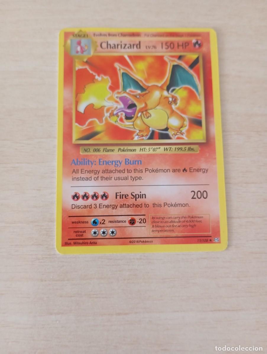 Trading Cards: Carta Pok&eacute;mon Charizard Evolutions Proxy