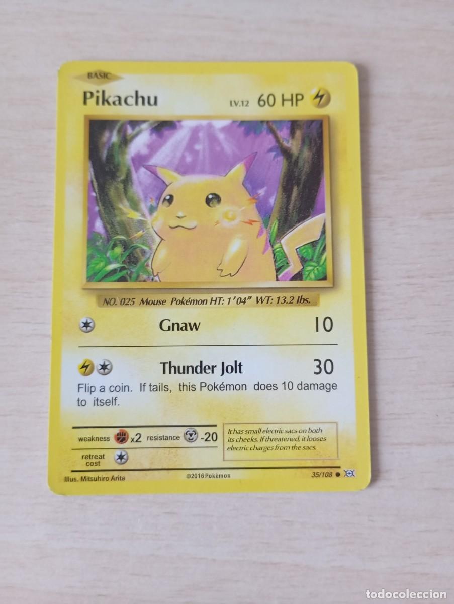 Trading cards: Carta Pok&eacute;mon Pikachu Evolutions Proxy - Foto 1