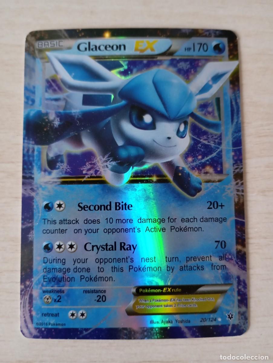 Trading Cards: Carta Pok&eacute;mon Glaceon EX Proxy