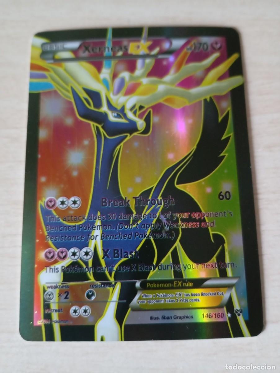Trading Cards: Carta Pokemon Xerneas Proxy