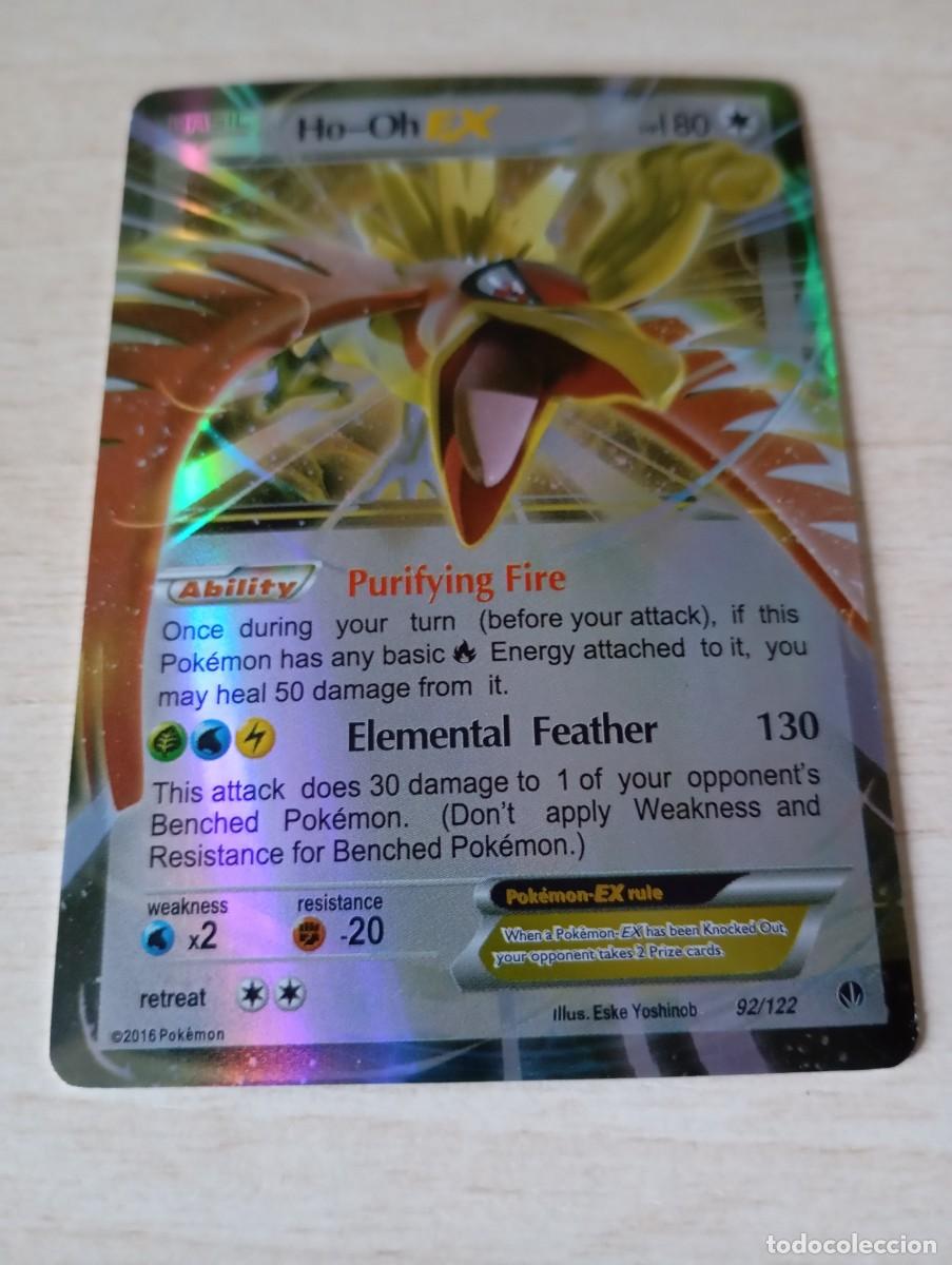 Trading Cards: Carta Pok&eacute;mon Ho-Oh Proxy