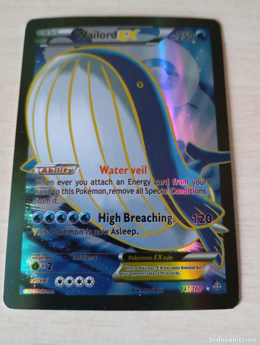 Trading Cards: Carta Pok&eacute;mon Wailord EX Proxy