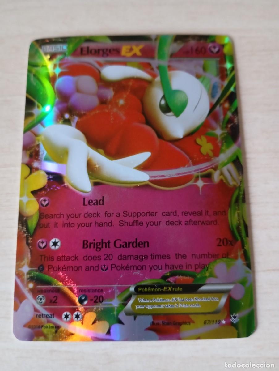 Trading Cards: Carta Pok&eacute;mon Elorges EX Proxy