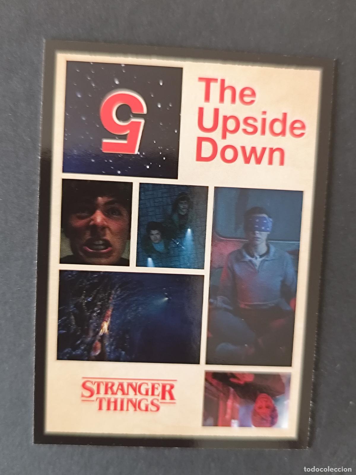 Trading Cards: CARD 171 MUNDO DEL REV&Eacute;S UPSIDE DOWN STRANGER THINGS THIS IS OUR STORY 2026 PANINI